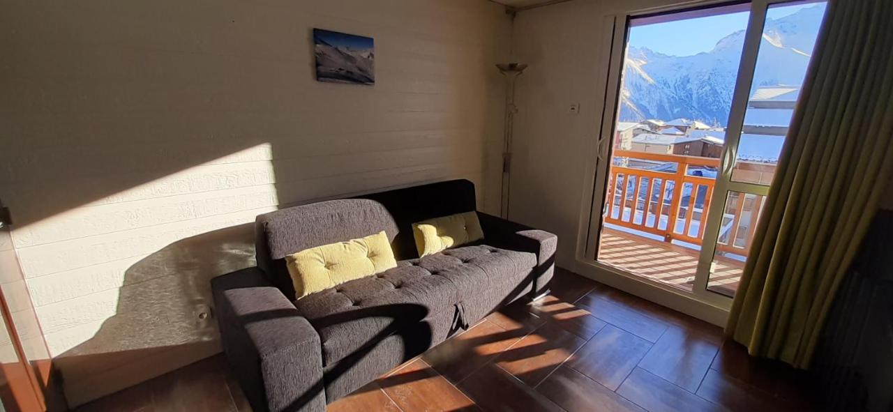 Charmant Studio 4 Pers Plein Centre Parking Prive Les Deux Alpes Eksteriør bilde